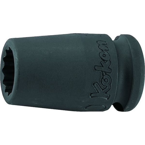 Ko-Ken Socket 19mm 12 Point 32mm 3/8 Sq. Drive 13405M-19 | Zoro